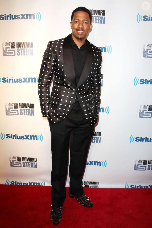 Nick Cannon aux 60 ans d'Howard Stern à New York le 31 janvier 2014