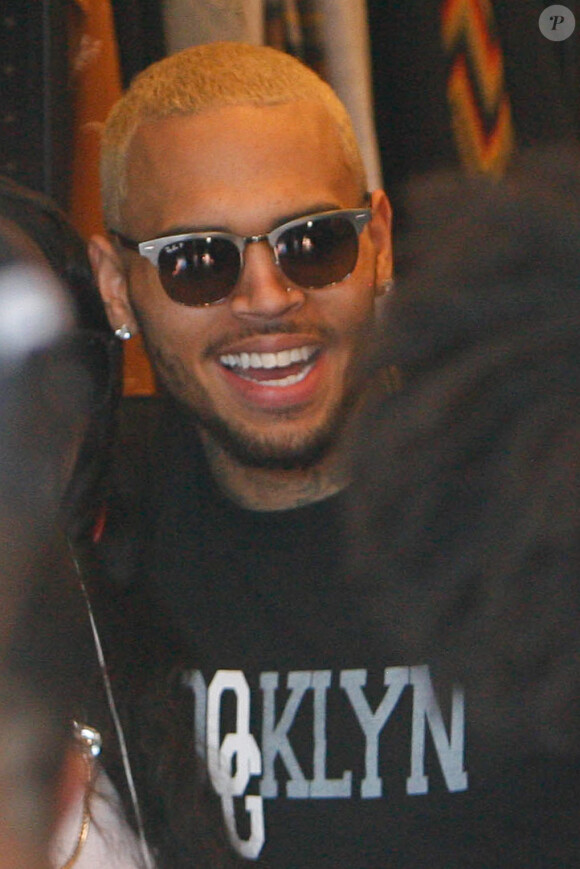 Chris Brown à West Hollywood, Los Angeles, le 22 décembre 2013.