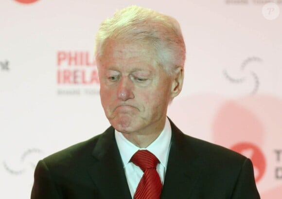 Bill Clinton à Dublin, le 9 octobre 2013.