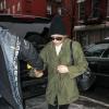 Michelle Williams arrivant chez Mimi O'Donnell à New York le 4 février 2014, pour réconforter la mère des enfants de Philip Seymour Hoffman, retrouvé mort le 2 février.