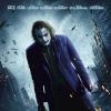 Affiche du film The Dark Knight (2008) avec Heath Ledger en Joker