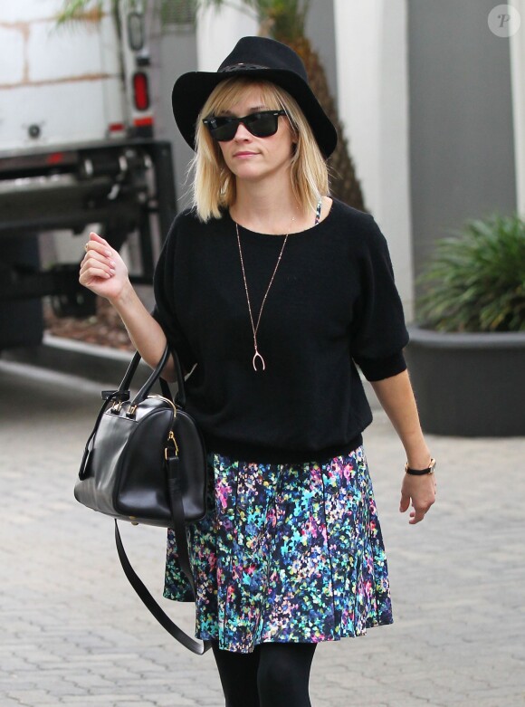 Reese Witherspoon dans les rues de Los Angeles, le 6 février 2014.