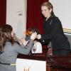 Elena d'Espagne présidait le 6 février 2014 à Madrid le 10e anniversaire du Forum des femmes leaders en Espagne.