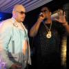 Fat Joe et Sean "Diddy" Combs lors de la soirée de lancement du Fat Joe's Market America UnFranchise Business à Miami Beach, le 8 février 2014.