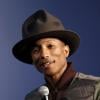 Pharrell Williams à New York le 8 février 2014.