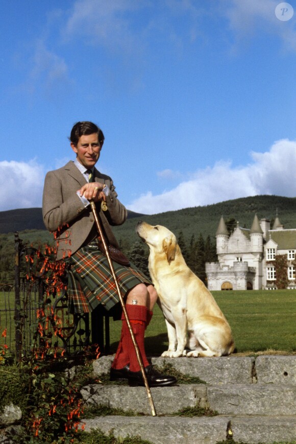 Le prince Charles à Balmoral en 1978