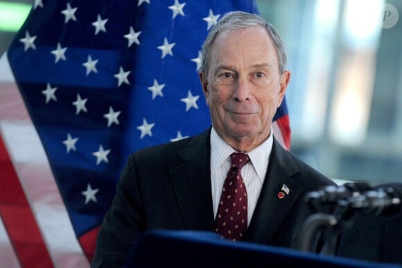 L'ex-maire de New York Michael Bloomberg en conférence de presse, le 19 décembre 2013.
