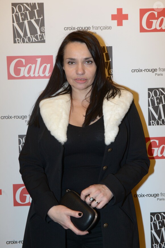 Béatrice Dalle lors de la soirée donnée pour la Croix-Rouge à l'hôtel Intercontinental à Paris le 2 mars 2013