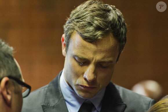 Oscar Pistorius devant la cour de justice de Pretoria, le 19 août 2013