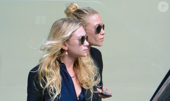 Les jumelles Mary-Kate et Ashley Olsen à New York, le 12 août 2013.