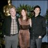 Philip Seymour, Catherine Keener et Bennett Miller à Los Angeles, le 13 février 2006.