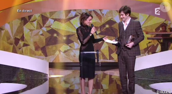 29e cérémonie des Victoires de la Musique, au Zénith de Paris, le 14 février 2014.