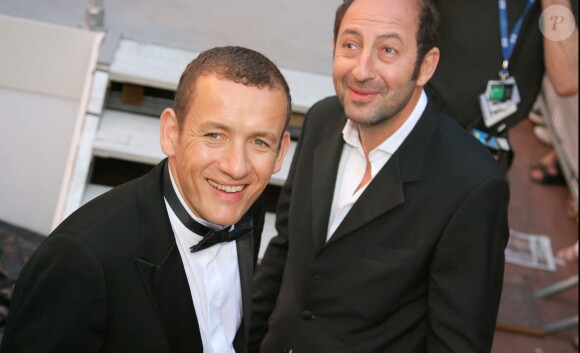 Dany Boon et Kad Merad à Cannes le 21 mai 2008.