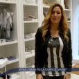 Vitaa dans une boutique de vêtements pour enfants dans Must Célébrités le samedi 15 février 2014 sur M6