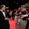 Le prince William, président de la BAFTA, a eu du succès en arrivant à la cérémonie des BAFTA Awards à Londres le 16 février 2014