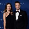 Jason Sudeikis et sa fiancée Olivia Wilde lors du LACMA Art + Film gala à Los Angeles le 2 novembre 2013