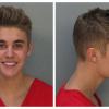 Mugshot de Justin Bieber qui a été arrêté à Miami le 23 janvier 2014 pour conduite dangereuse en état d'ivresse.