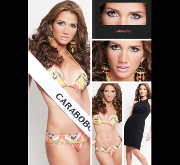 Génesis Carmona, Miss Tourisme de l'Etat de Carabobo, a été tuée d'une balle dans la tête, mardi 18 février 2014 à Valencia, au Venezuela.