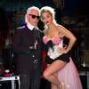 Karl Lagerfeld avec Rita Ora au Bal de la Rose 2013