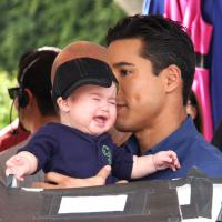 Mario Lopez : Son jeune fils le met dans l'embarras en plein tournage