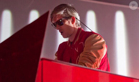 Le DJ Kavinski en set à Londres à novembre 2013