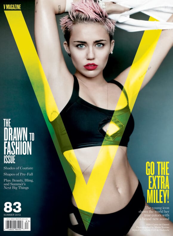 Miley Cyrus pour V Magazine
