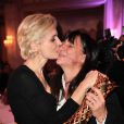 Mélita Toscan du Plantier, Sylvie Pialat au Dîner des producteurs et remise du prix Daniel Toscan du Plantier au Four Seasons Hotel George V à Paris le 24 février 2014.