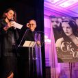 Aurélie Filippetti, Alain Terzian au Dîner des producteurs et remise du prix Daniel Toscan du Plantier au Four Seasons Hotel George V à Paris le 24 février 2014.