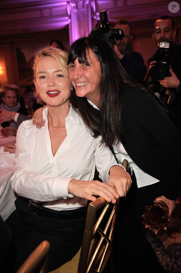 Virginie Efira, Sylvie Pialat au Dîner des producteurs et remise du prix Daniel Toscan du Plantier au Four Seasons Hotel George V à Paris le 24 février 2014.