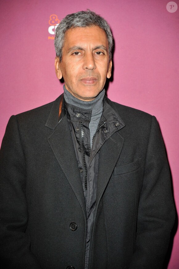 Rachid Bouchareb au Dîner des producteurs et remise du prix Daniel Toscan du Plantier au Four Seasons Hotel George V à Paris le 24 février 2014.