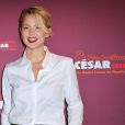 Virginie Efira au Dîner des producteurs et remise du prix Daniel Toscan du Plantier au Four Seasons Hotel George V à Paris le 24 février 2014.