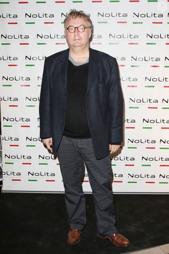 Exclusif - Dominique Besnehard lors de l'anniversaire du programmateur de télévision et de radio Jacques Sanchez au restaurant NOLITA à Paris le 29 mai 2013