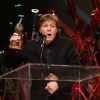 Paul McCartney a été récompensé à la cérémonie des NME Awards, à Londres, le 26 février 2014.