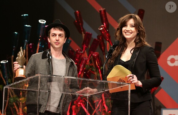 Daisy Lowe et Danny Goffrey à la cérémonie des NME Awards, à Londres, le 26 février 2014.
