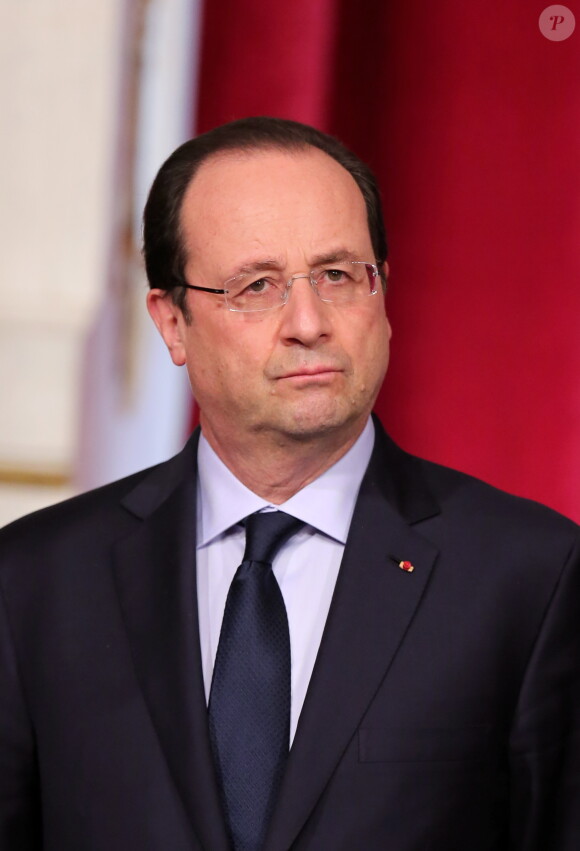 François Hollande à Paris le 19 février 2014.