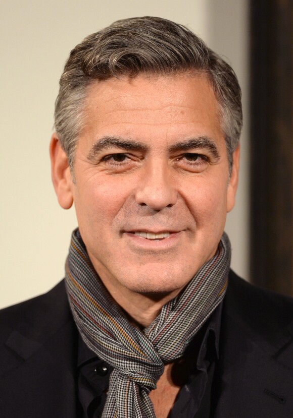 George Clooney à Londres le 11 février 2014.