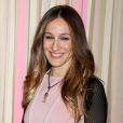 Sarah Jessica Parker présente la collection de chaussures qu'elle a créée, SJP Collection Pop Up Shop, à New York, le 26 février 2014.