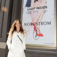 L'actrice Sarah Jessica Parker a présenté la collection de chaussures qu'elle a créée, SJP Collection Pop Up Shop, à la boutique Nordstrom à New York, le 26 février 2014.