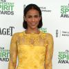 Paula Patton, sublime lors de son arrivée à la soirée des Film Independent Spirits Awards à Santa Monica le 01 mars 2014