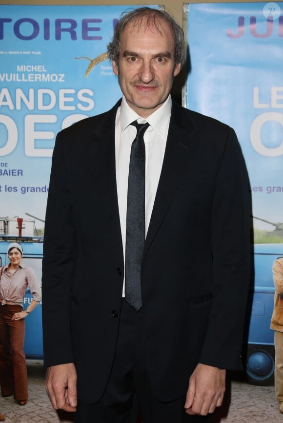 Michel Vuillermoz lors de l'avant-premiere du film "Les grandes Ondes" à Paris, le 27 janvier 2014