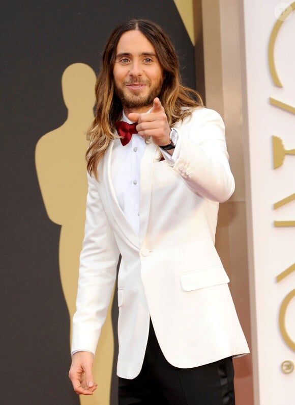 Jared Leto lors de la 86e cérémonie des Oscars à Hollywood, le 2 mars 2014.