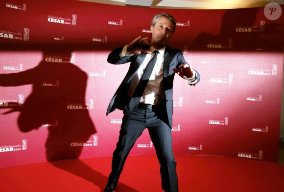 Antoine de Caunes - 39ème cérémonie des César au théâtre du Châtelet à Paris, le 28 février 2014.