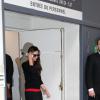 Victoria Beckham a inauguré le premier corner de sa marque dans un grand magasin, le Printemps, à Paris à l'occasion de la fashion week. Le 28 février 2014