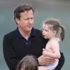 Exclusif - David Cameron en vacances avec sa femme Samantha et leurs enfants Nancy, Arthur et Florence, à Ibiza le 27 mai 2013.