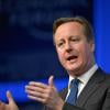 David Cameron à Davos, le 24 janvier 2014.