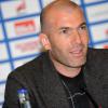 Zinédine Zidane lors de la conférence de presse du 11ème match annuel contre la pauvreté à Berne en Suisse le 4 mars 2014.