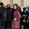 Chiara Mastroianni lors du défilé Louis Vuitton durant la Paris Fashion Week, à la Cour Carrée du Louvre à Paris, le 5 mars 2014.