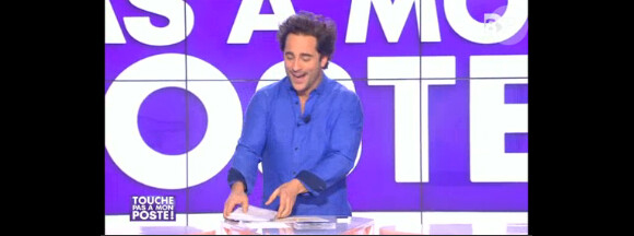 Florent Peyre et Cyril Hanouna dans Touche pas à mon poste sur D8, le mercredi 5 mars 2014.