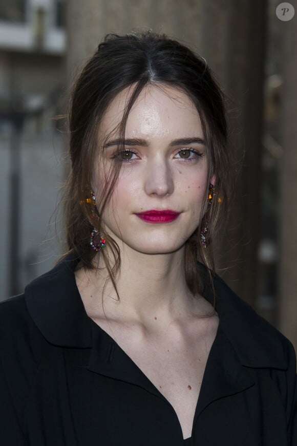 Guest arriving for the Miu Miu Fall-Winter 2014/2015 Ready-to-Wear show, during Paris Fashion Week, held at the Conseil Economique, Social et Environnemental, at Palais d'Iena in Paris, France on March 5, 2014. Photo by Nicolas Genin/ABACAPRESS.COM05/03/2014 - Paris