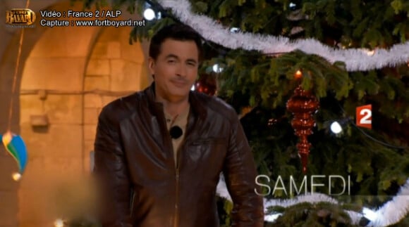 Olivier Minne en décembre 2012 dans la bande-annonce de Fort Boyard spécial Noël